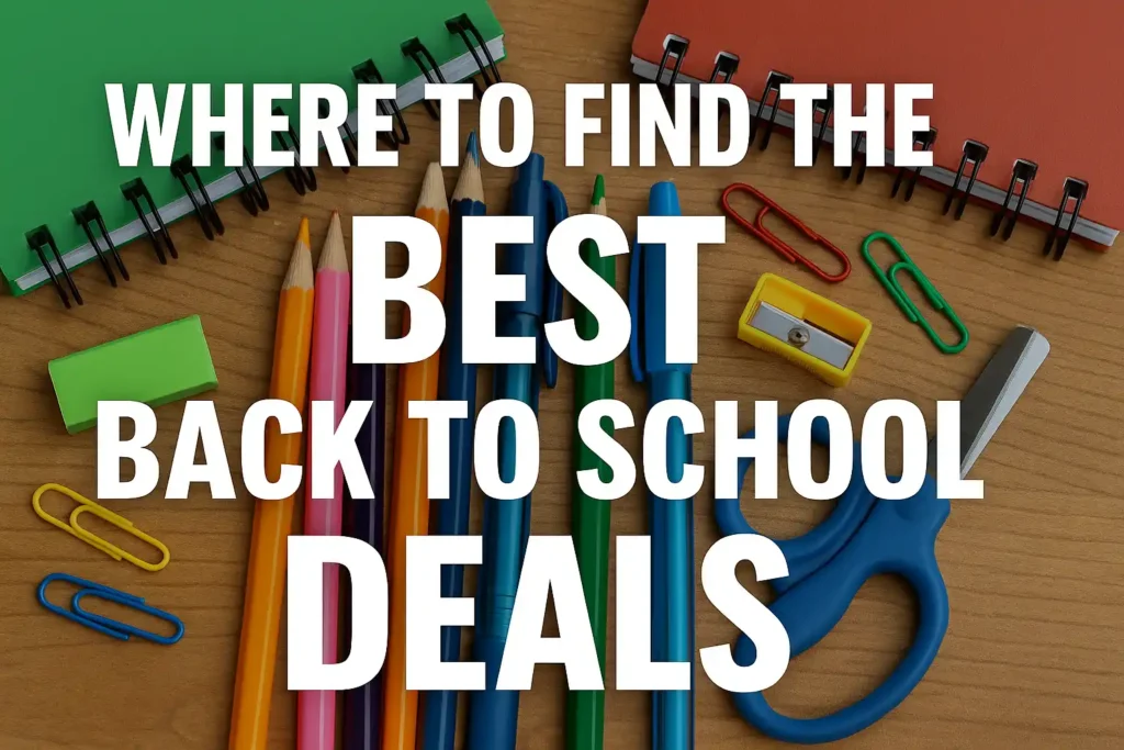 Back to School Supply Sales