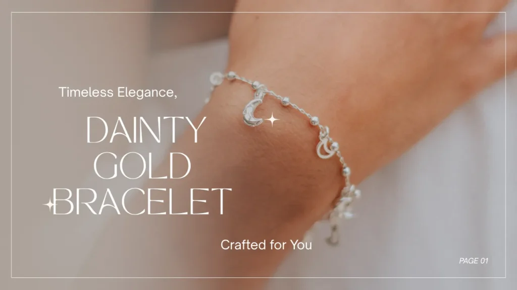 💎 Dainty Gold Bracelets & Layered Necklaces